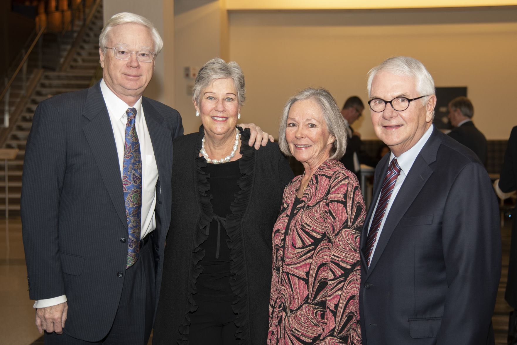 Barry Petersen, Mary Nell Wolff, Carol and Tom Voss